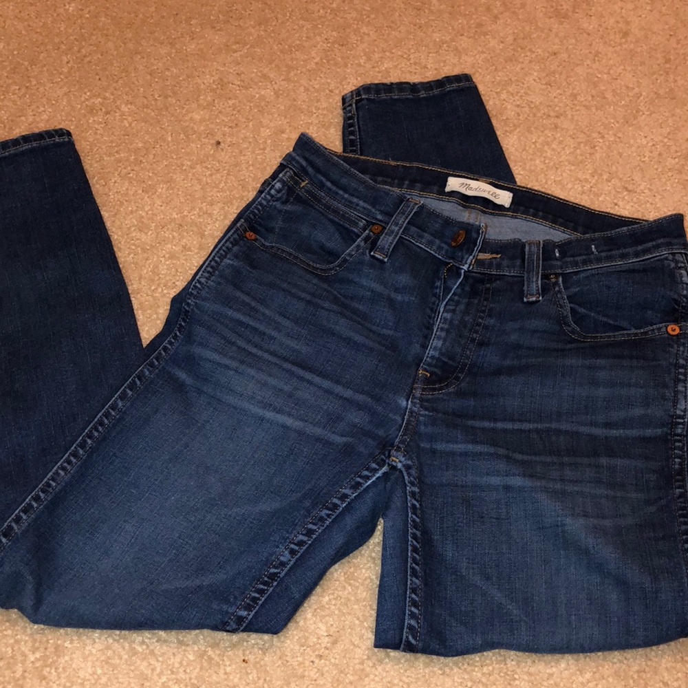 Madewell High Rise Skinny Crop